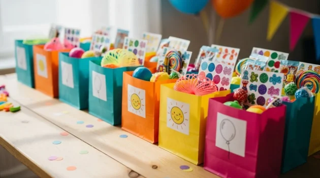 How to Assemble Party Favor Bags Kids Actually Love