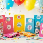 How to Create Birthday Sticker Labels for Party Favors