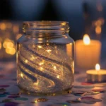 How to Create Glitter Jars for Sparkly Party Decor
