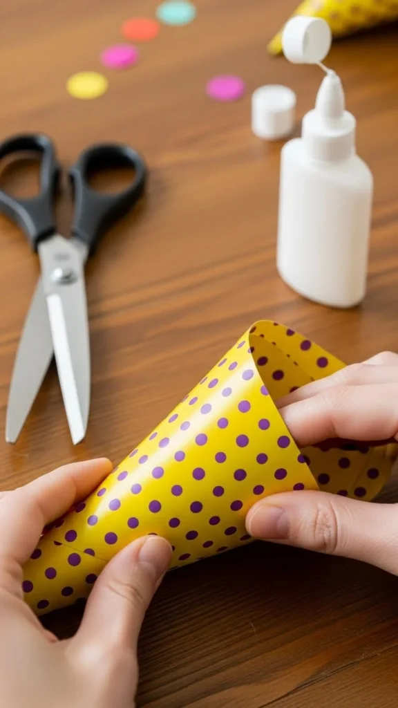 How to Make a Classic Cone Party Hat
