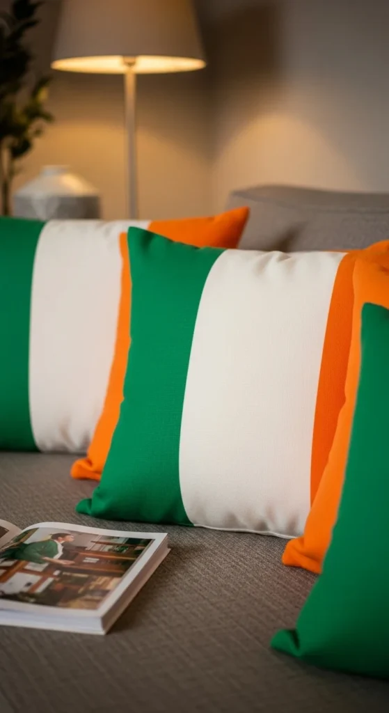 Irish Flag Pillow Covers
