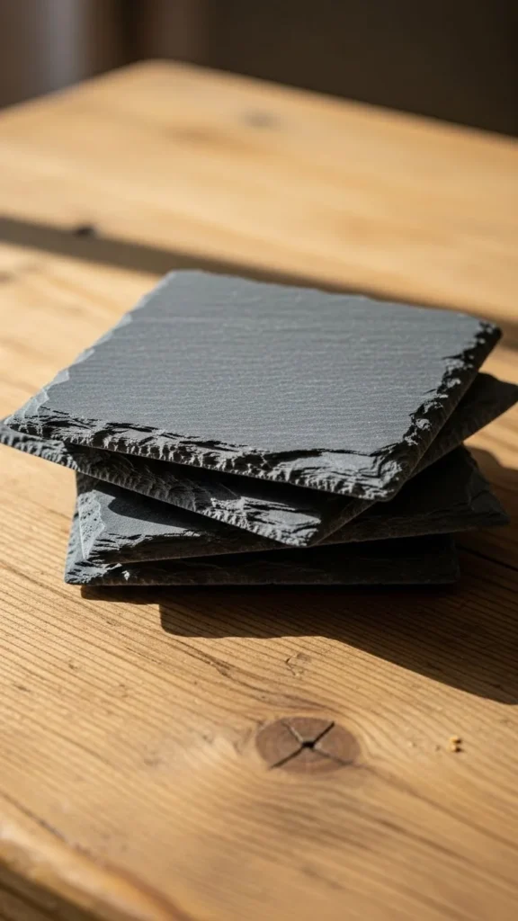 Irish Slate Square Coasters