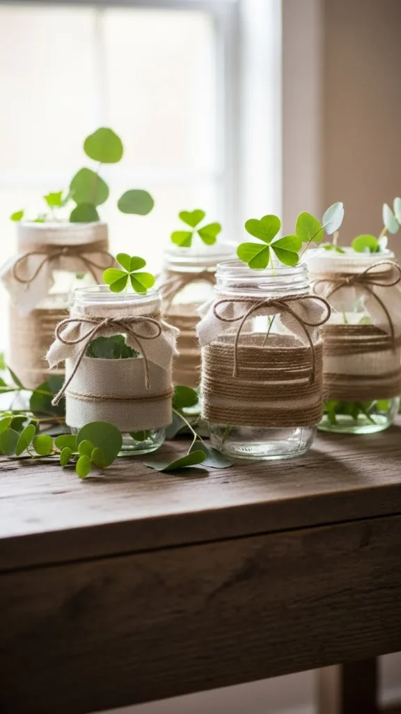 Irish mason jars