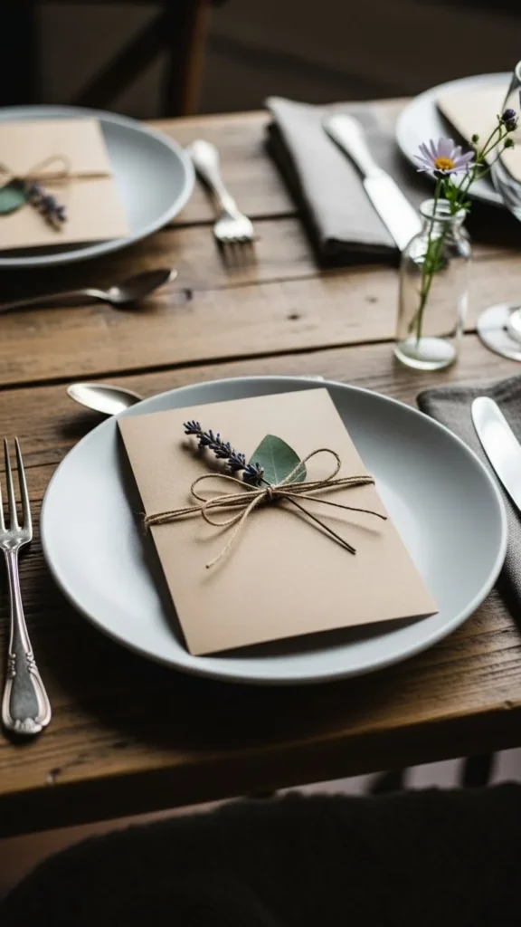 Kraft Paper Love Note