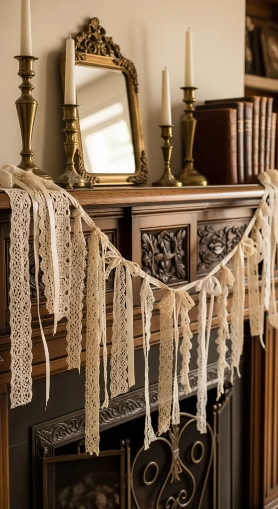 Lace Ribbon Garland