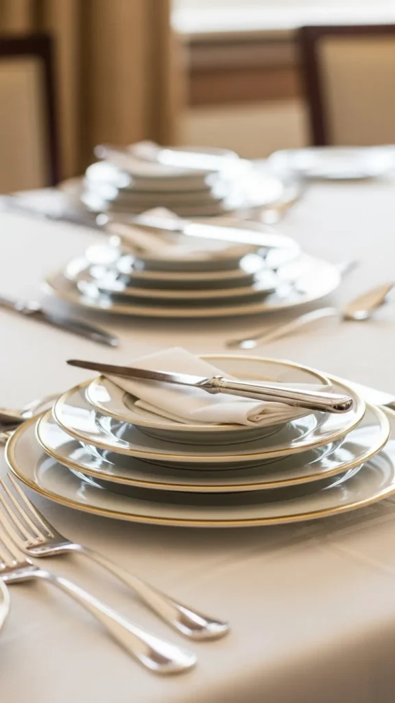 Layered Dessert Plates