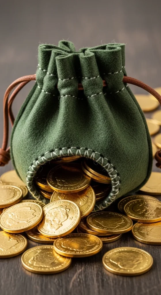 Leprechaun Coin Pouch