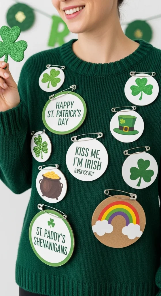 Leprechaun Vest Buttons