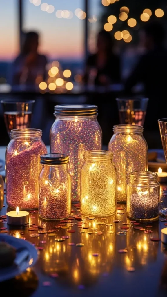 Lighting Your Glitter Jars Safely