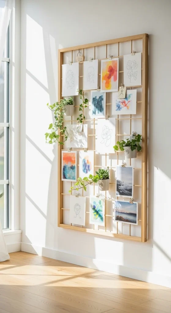 Lightweight Wooden Wall Grids