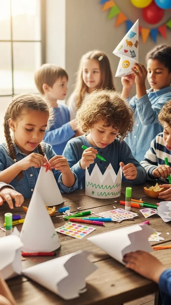 Making Party Hats Kid-Friendly
