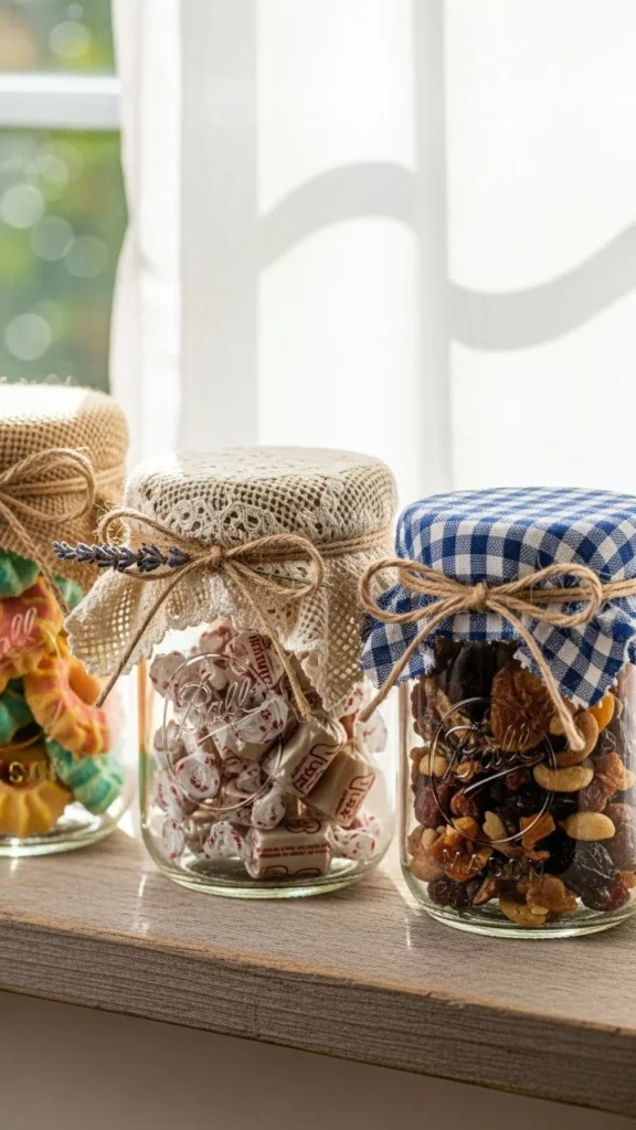 Mason Jar Treat Wraps