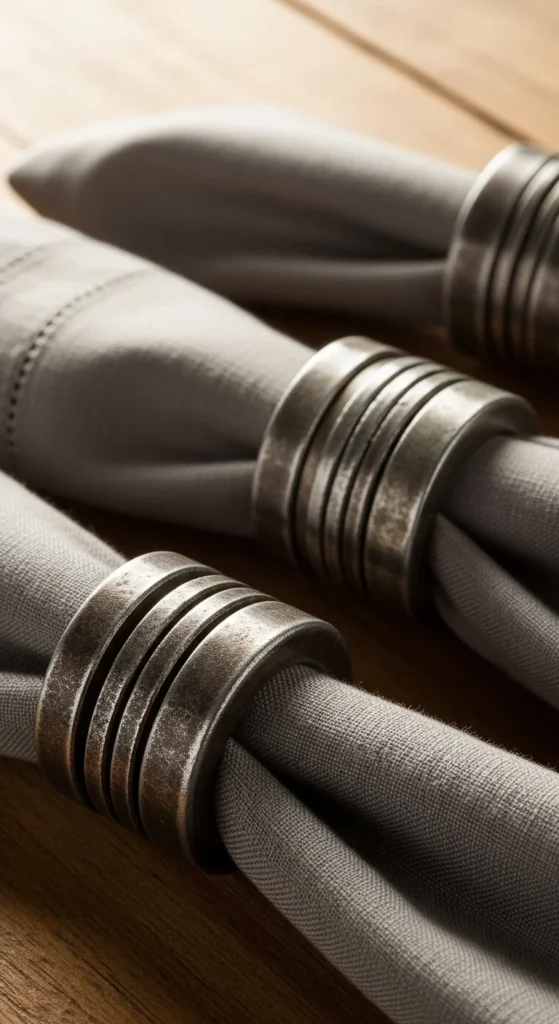 Metal Washer Napkin Rings