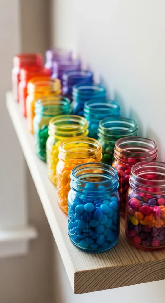 Mini Rainbow Jar Set