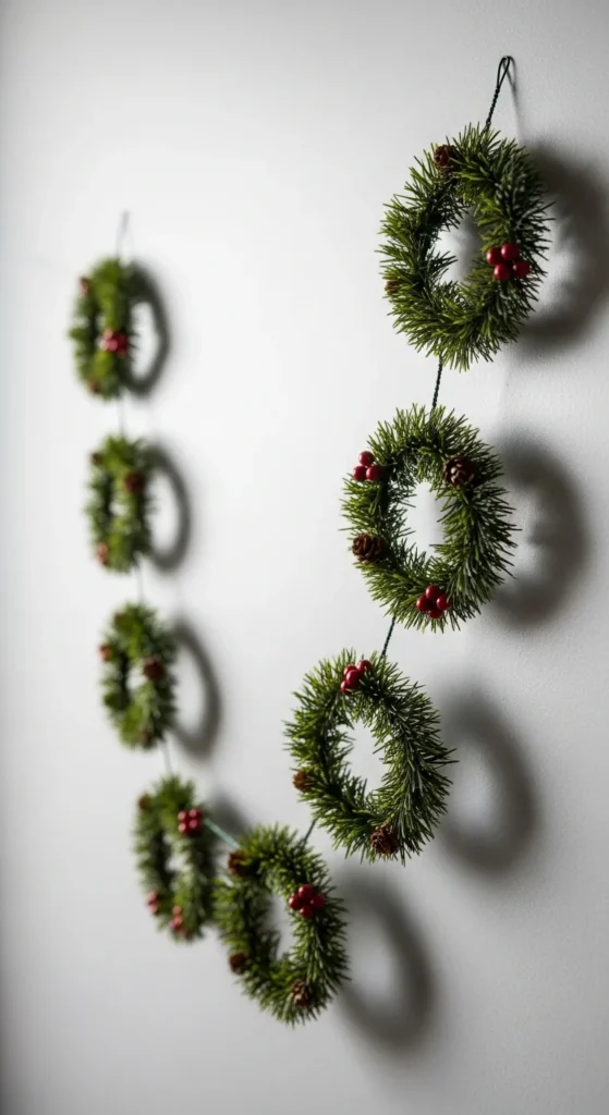 Mini Wreath Garland