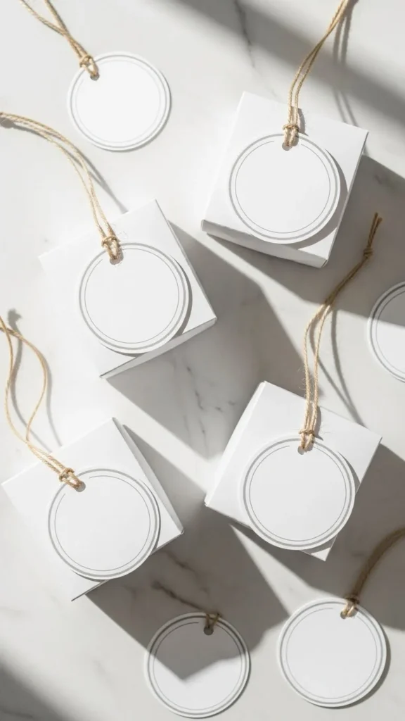 Minimal Circle Printable Tags