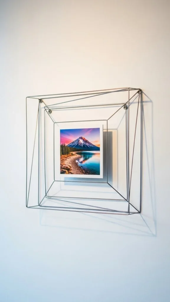 Minimal Wire Outline Frame