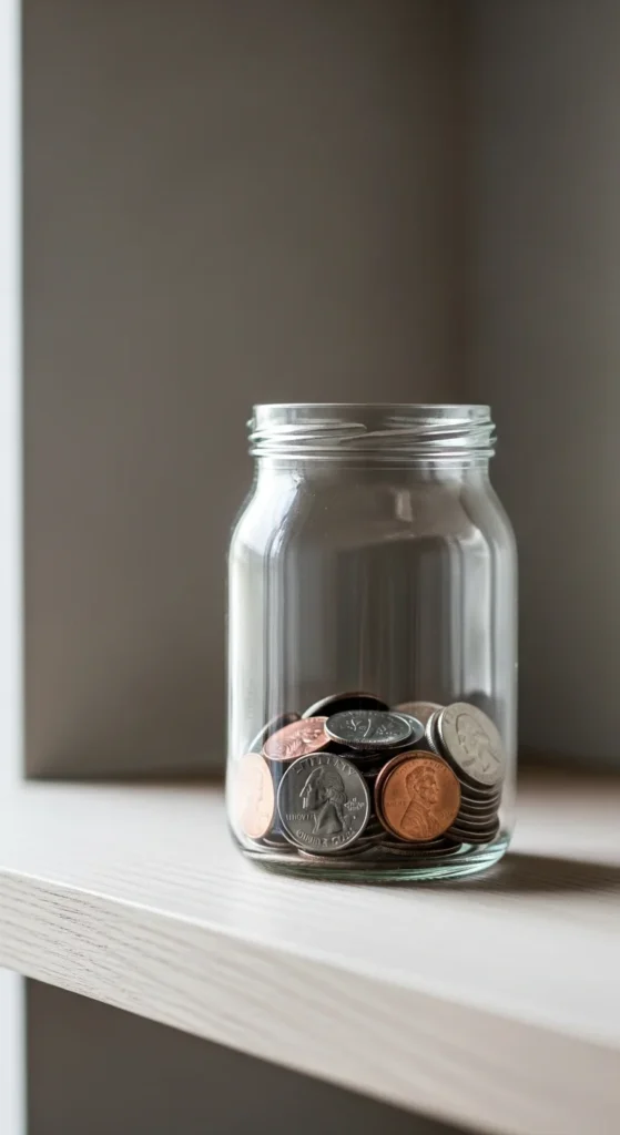 Minimalist Coin Jar