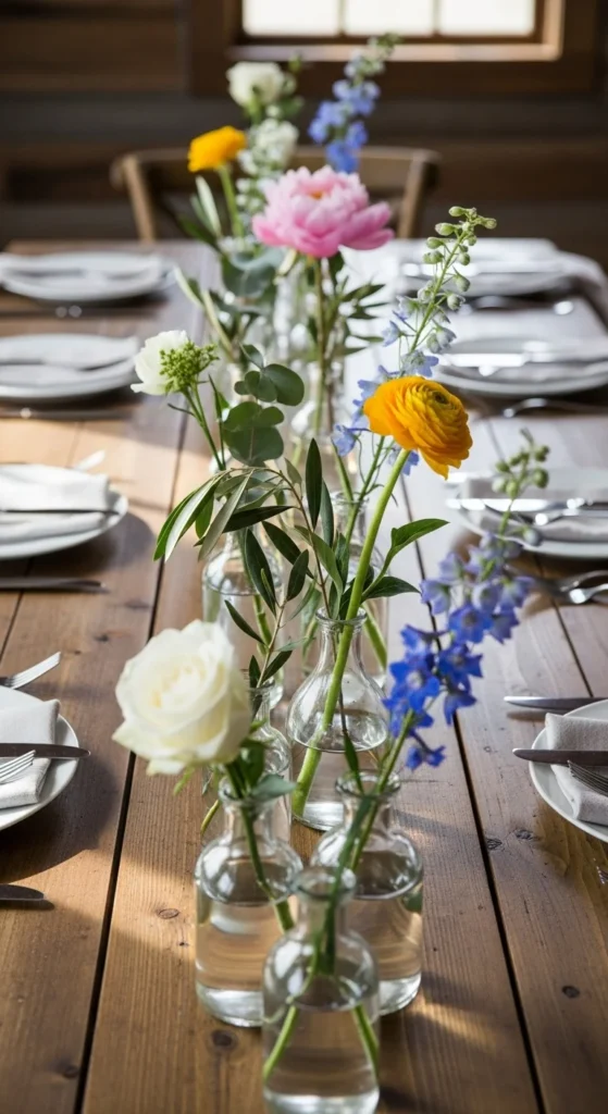 Mix Fresh and Faux Elements Wisely