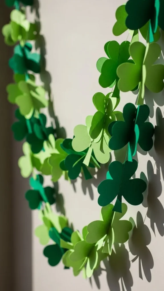 Mixed Green Tone Garland