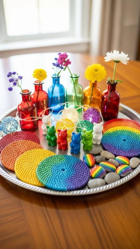 Mixed Material Rainbow Tray