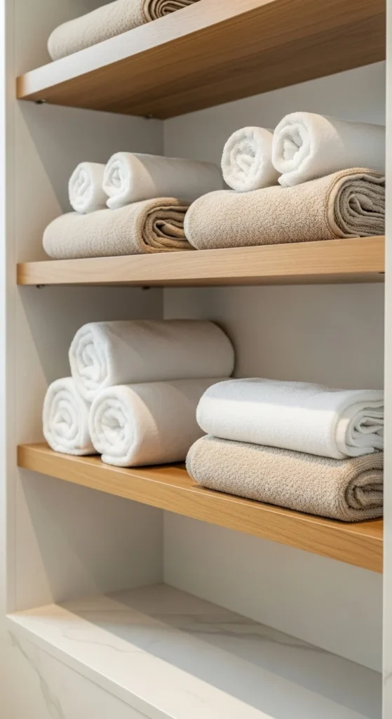 Neutral Bathroom Towel Update