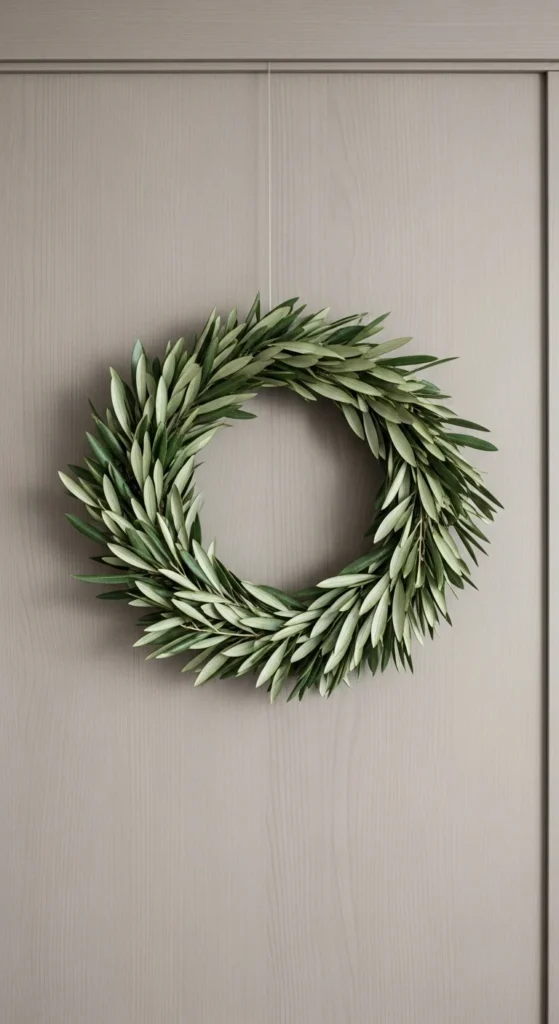 Olive Branch Circle Wreath