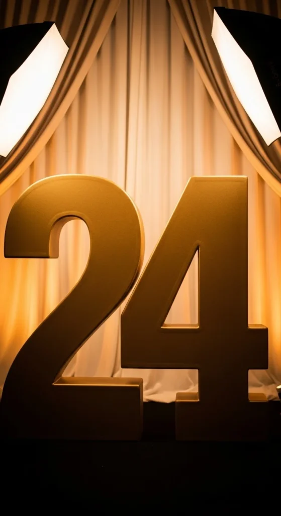 Oversized Number Props