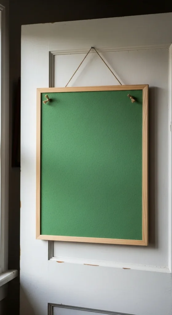 Painted Cork Board Accent