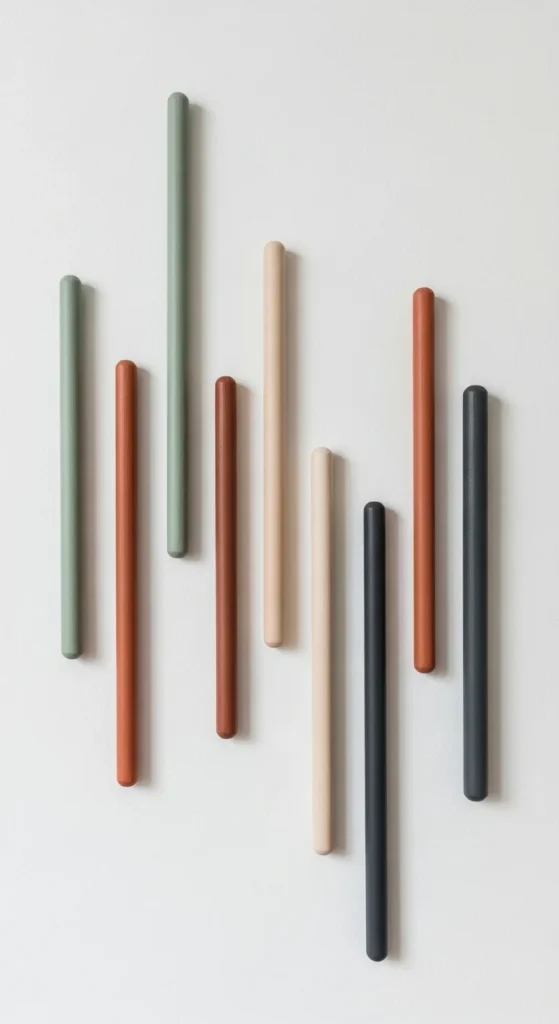 Painted Dowel Rod Art