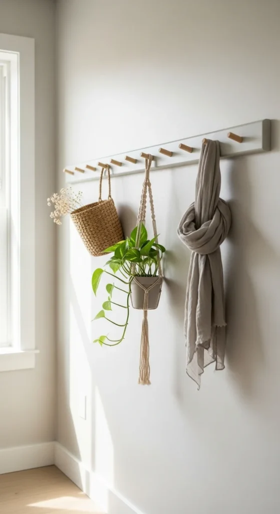 Painted Peg Rail Art