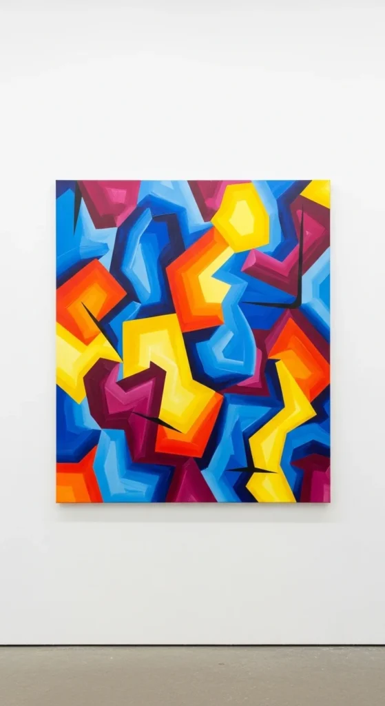 Painted Quote Shape Art