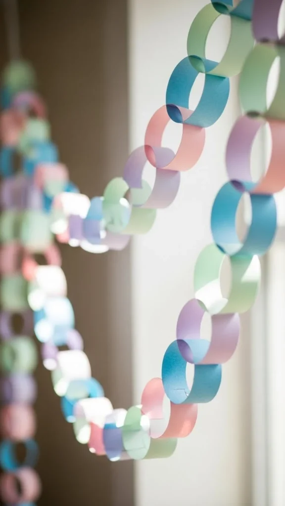 Paper Circle Chain