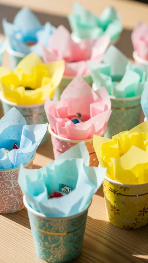 Paper Cup Treat Holders