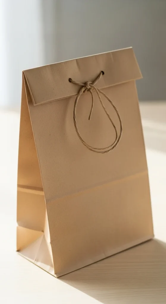 Paper Lunch Sack With Handles