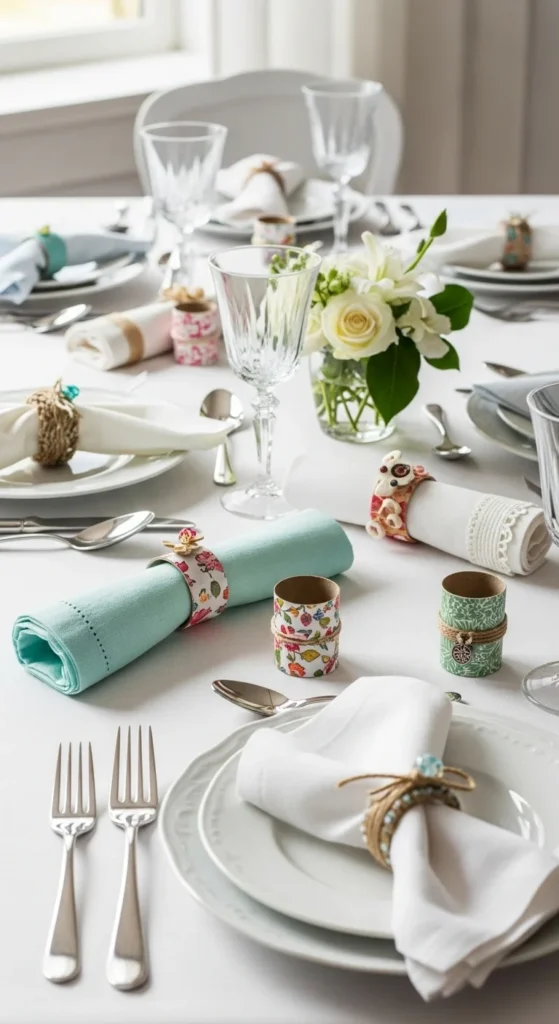 Paper Roll Napkin Rings