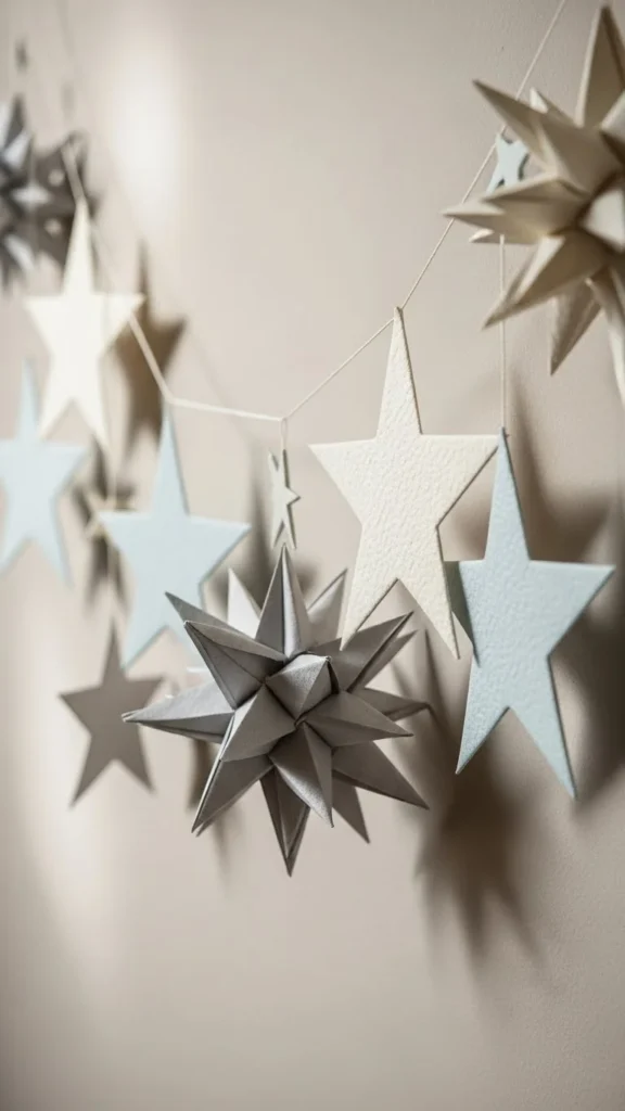 Paper Star Garland
