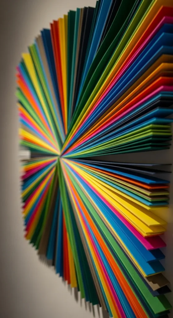 Paper Strip Wall Art