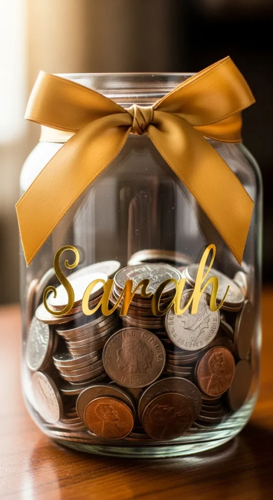 Personalized Coin Jar