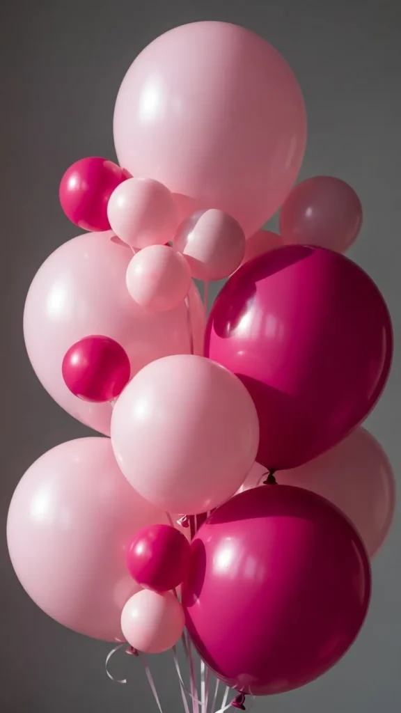 Pink Monochrome Party Bouquet