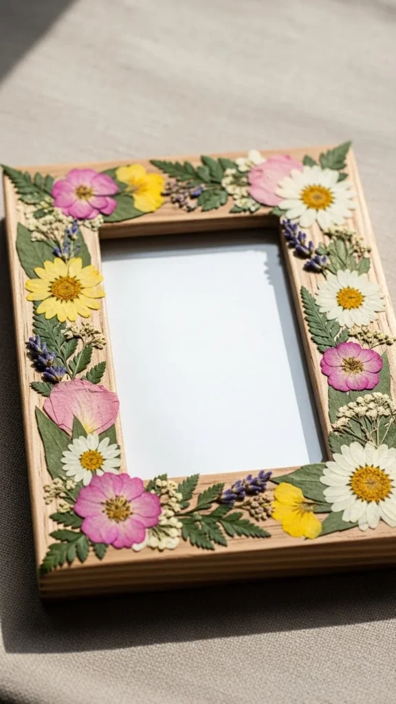 Pressed Flower Memory Frame