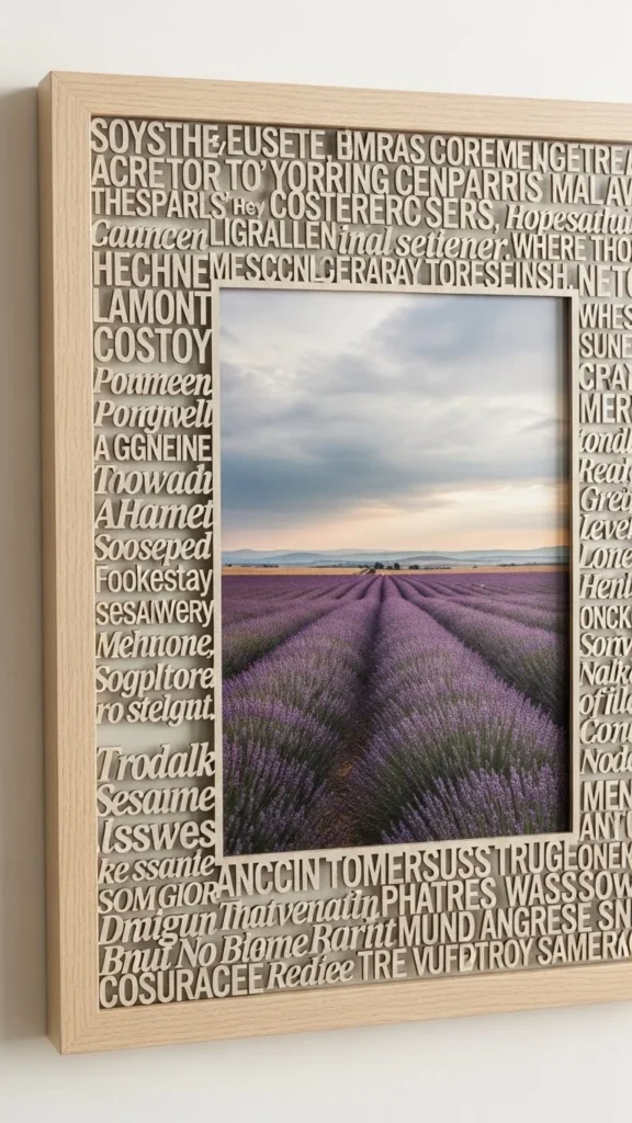 Quote Border Scrap Frame