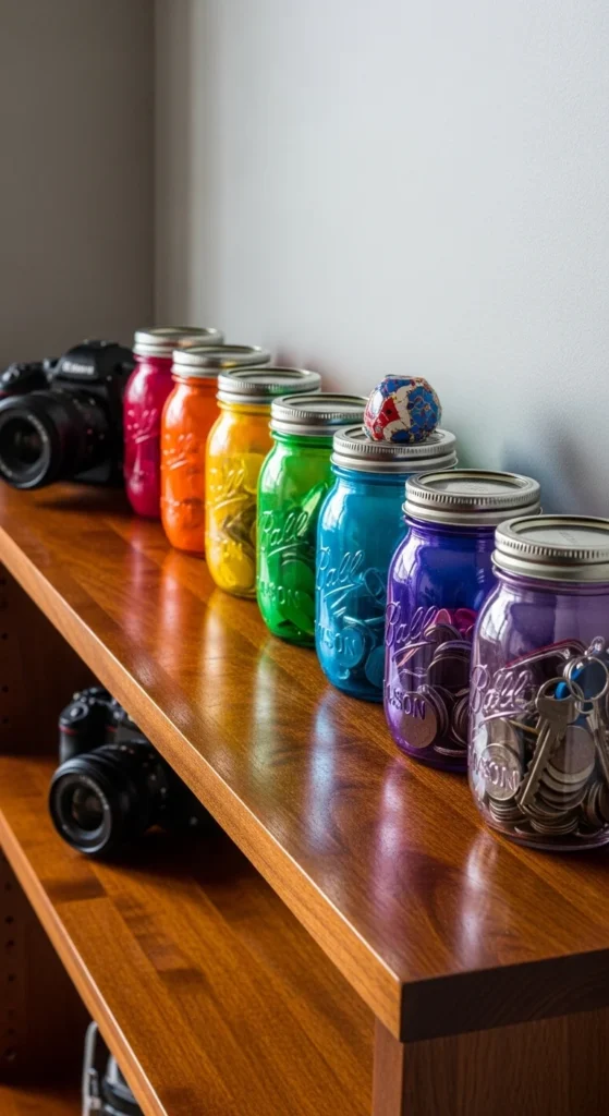 Rainbow Entryway Catch-Alls