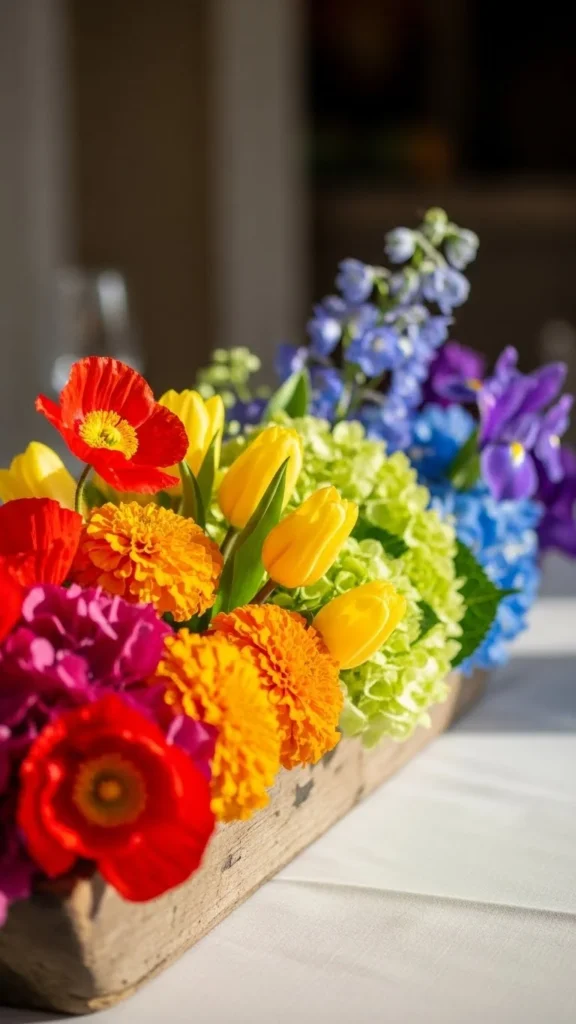 Rainbow Floral Foam Base