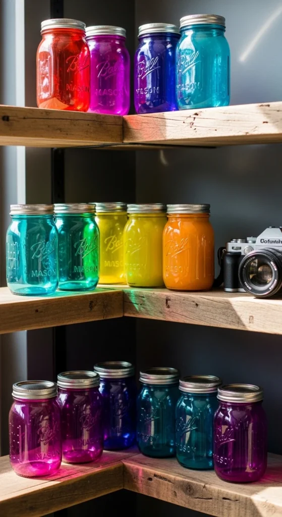 Rainbow Shelf Corners