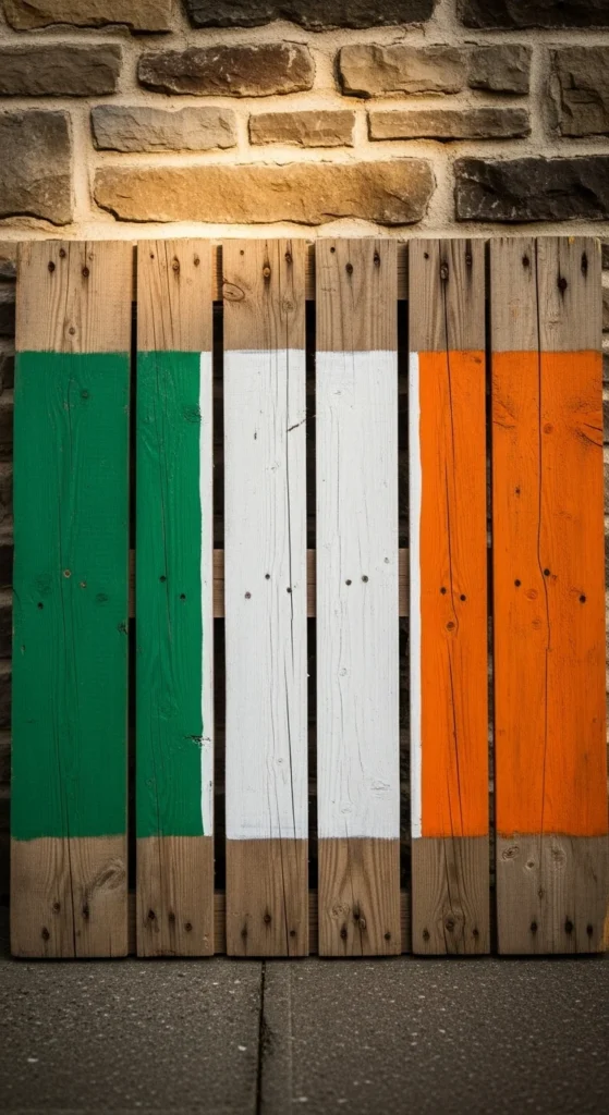 Recycled Wooden Pallet Flag