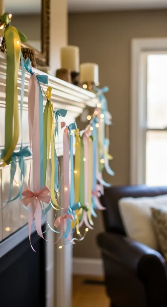 Ribbon Bow Garland