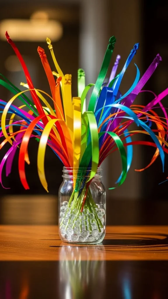 Ribbon Spray Centerpiece