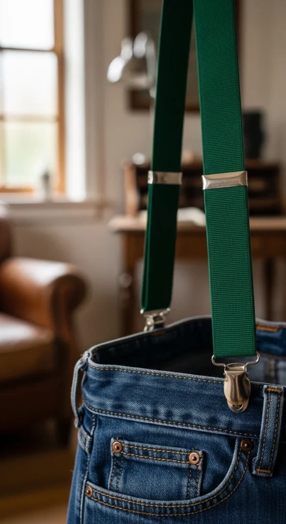 Ribbon Suspenders Accent