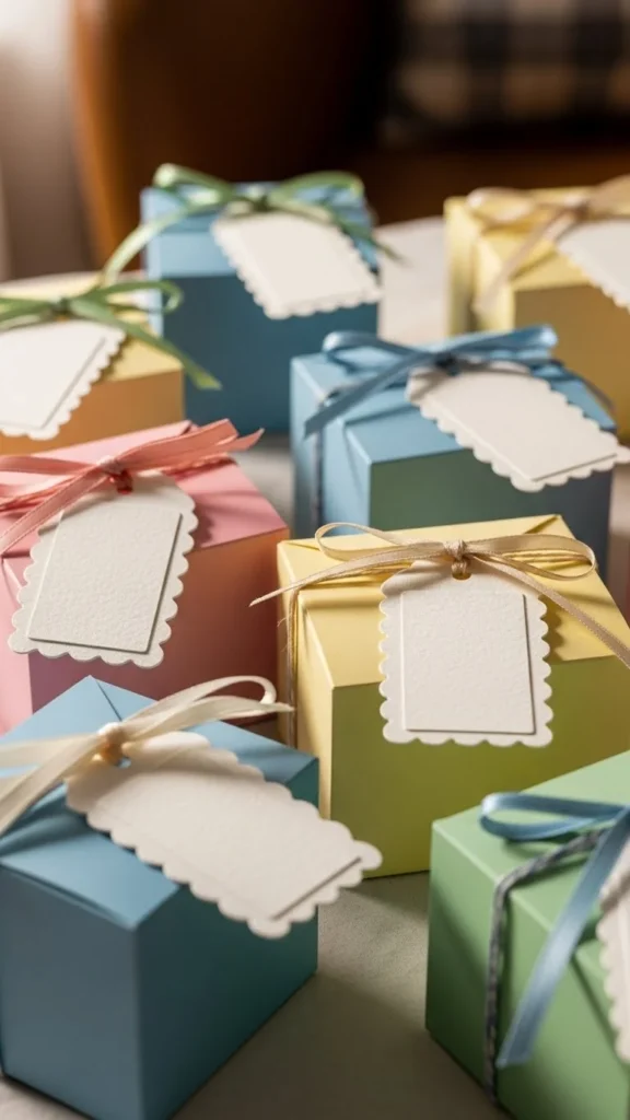 Scalloped Edge Printable Tags